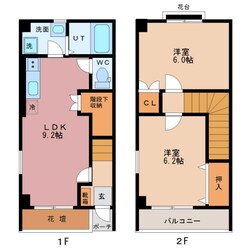 カトルレーヴの物件間取画像